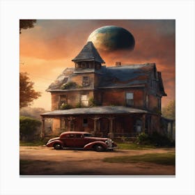 Old House Canvas Print