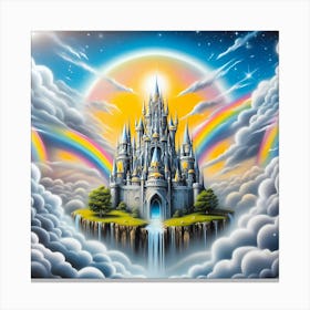 Castle In The Sky 3 Canvas Print