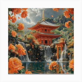 Japanese Garden Canvas Print