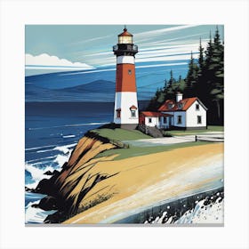 Lighthouse 2 Canvas Print