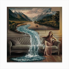 Waterfall 6 Canvas Print