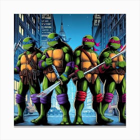 Teenage Mutant Ninja Turtles Canvas Print