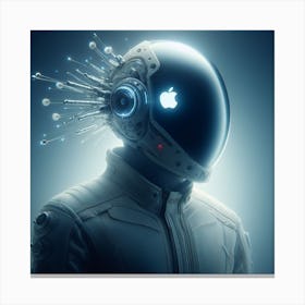 Space Helmet Canvas Print