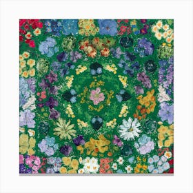 Flower Garden Canvas Print