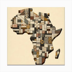 Ancestral Shapes Canvas Print