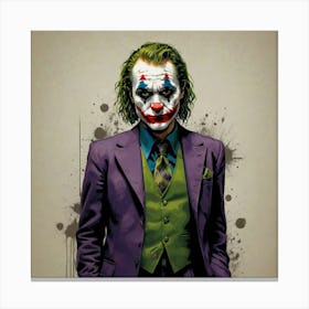 Joker 2 Canvas Print