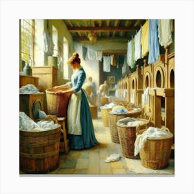 Laundry Room 7 Canvas Print