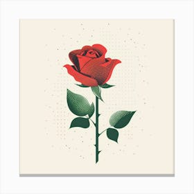 Red Rose 2 Canvas Print