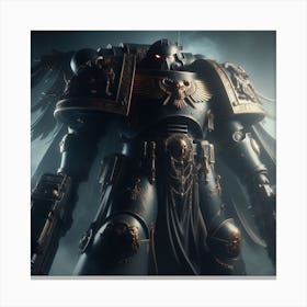 Space Marine 3 Canvas Print