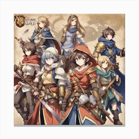 Adventurers guild Canvas Print