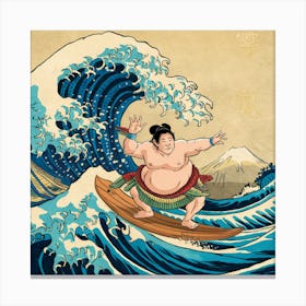 Great Wave Of Kanagawa Canvas Print