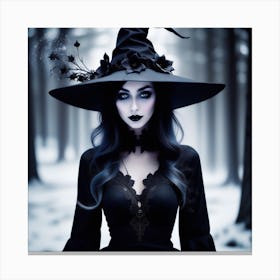 Witch In The Woods 2 Canvas Print