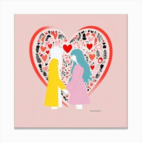 Valentine'S Day 2 Canvas Print