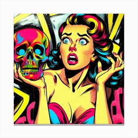 Pin-up #L39 Canvas Print