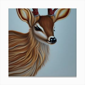 Pretty Deer 1 Canvas Print