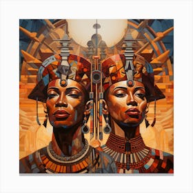 Egyptian Women 3 Canvas Print