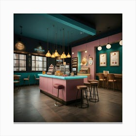 Default Create Unique Design Of Ice Cream Store 2 Canvas Print