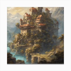 Fantasy Castle 14 Canvas Print