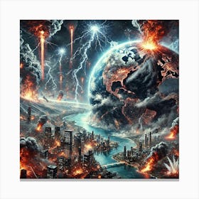 Pyroclastic Colossus 10 Canvas Print