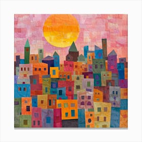 Cityscape 22 Canvas Print