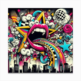 Psychedelic Art 44 Canvas Print