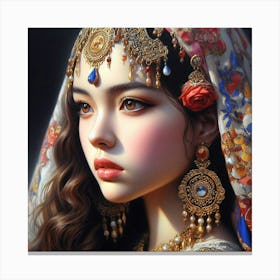 Asian Beauty57 Canvas Print