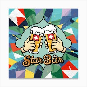 Star Bar Canvas Print