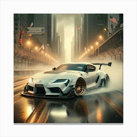 Toyota Supra 1 Canvas Print