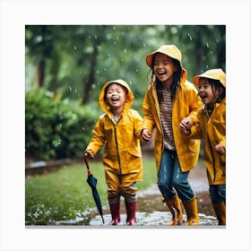 Rainy season Canvas Print