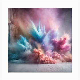 Smoke And Dust Canvas Print