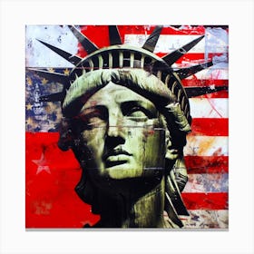 Americana Brand - Statue Of Liberty Canvas Print