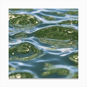 Ripples In The Water 2 Canvas Print