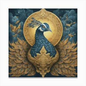 Peacock 2 Canvas Print