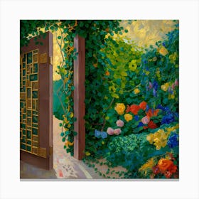 Garden Gate 1 Canvas Print