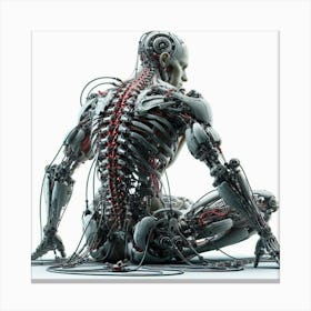 Cyborg 28 Canvas Print