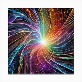 Abstract Fractal 10 Canvas Print