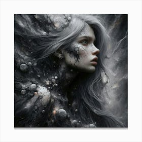 Dark Beauty Canvas Print