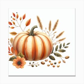 Pumpkin Canvas Print