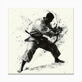 Karate 3 Canvas Print