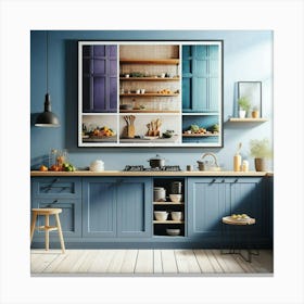 Kitchen Wall Art Canvas Print