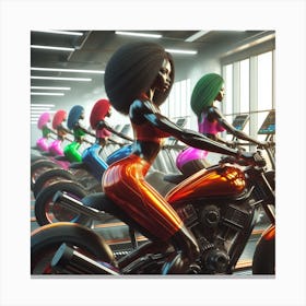 Workout Session Canvas Print