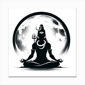 Lord Shiva 2 Canvas Print