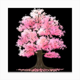 Cherry Blossom Tree Canvas Print