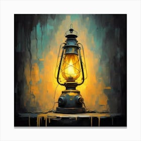 Old Lamp Canvas Print