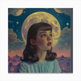 'The Moon' Canvas Print