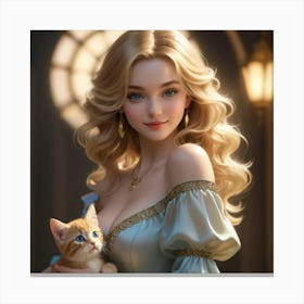 Cinderella 153 Canvas Print