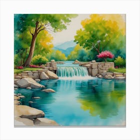 Waterfall Canvas Print