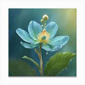 Chinese Flower Canvas Print