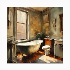 Bathroom 2 Canvas Print