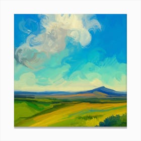 Cloudy Day 1 Canvas Print